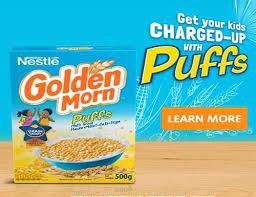0:28 golden morn nigeria 1 764 просмотра. Nestle Hits The Market With New Golden Morn Puffs Includes Interesting Ingredient Grain Smart To Make Kids Smarter Lagosmums