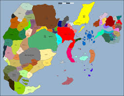 Naruto map mcpe map clear filters. Naruto World Map Colored By Eruaniel On Deviantart