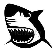 Mewarnai gambar ikan hitam putih berbagi cerita inspirasi. Hiu Putih Besar Marah Mobil Dinding Rumah Kaca Jendela Pintu Mobil Sticker Auto Laptop Truk Hitam Hewan Vinyl Decal Sticker Hadiah Stickers Auto White Sharkcar Sticker Aliexpress