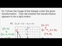 Rigid Transformation | Definition, Rules & Examples - Lesson | Study.Com