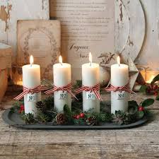 Advent Candles Hope Peace Joy Love Kreativ Julepynt Juleudsmykning Adventskrans