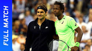 Gaël sébastien monfils is a french professional tennis player. Roger Federer Vs Gael Monfils In A Five Set Thriller Us Open 2014 Quarterfinal Youtube