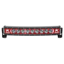 Rigid Industries 20 Inch Led Light Bar Single Row Curved Red Backlight Radiance Plus Rigid Industries