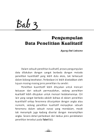 Pdf Pengumpulan Data Penelitian Kualitatif