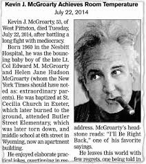 Humourous obituaries ensure legacies live