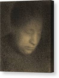 Madame Seurat Canvas Print