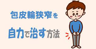 包皮輪狭窄型包茎を自力で治す方法 包茎手術とのメリット デメリットを比較 狭窄 包皮 治す