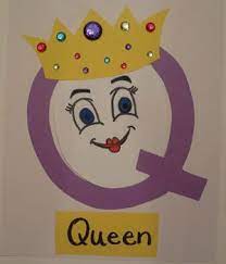 Letter Q Queen Craft Letter A Crafts Alphabet Letter Crafts Preschool Art