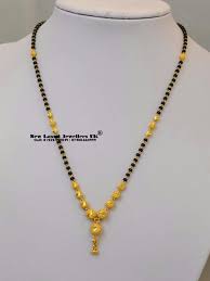 Pin By Harika On Mangalsutra Black Beaded Jewelry Gold Jewelry Fashion Gold Jewellery Design Necklaces