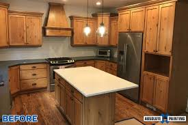 kitchen cabinet painting: options