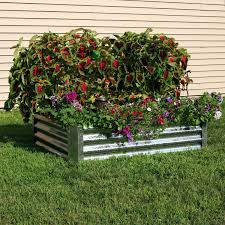 The top countries of supplier is china, from. Sunnydaze Raised Metal Garden Bed Kit Galvanized Steel 48 Inch Rectangle Planter For Plants And Vegetables 12 Inches Deep Walmart Com Walmart Com