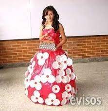 Venta Disfraz Animales Pato Pollo Loro Sapo Mariposa Frozen Hadas Robot Pirata Vestido Con Material Reciclado Vestidos Reciclados Para Nina Vestido De Reciclaje