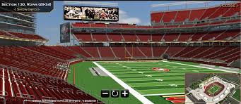 Levi Stadium Section 121