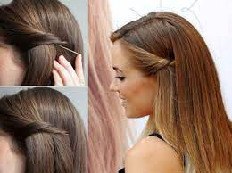Keep Your Hair Away From Your Face Hairawayfromface Tieyourhairs Hair Hacks Hair Styles Medium Hair Styles