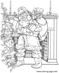 Today we have some fantastic coloring pages for adults and children. Kawaii Gifts Santa Claus Coloring Pages For Adults