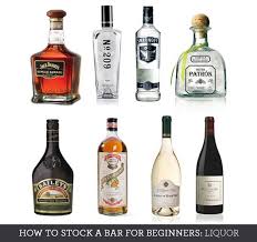 How To Stock A Bar Home Bar Essentials Basic Bar Drinks Bar Essentials