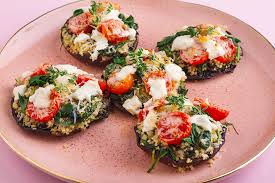 These stuffed portobello mushrooms go so fast you might want to make a double batch. Healthy Stuffed Mushrooms Recipe Kayla Itsines