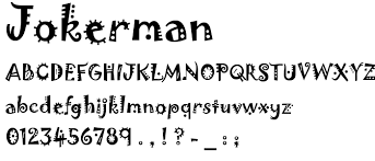 Jokerman Free Fonts Download Lettering Fonts Fonts Convert normal fonts into a calligraphy text. pinterest