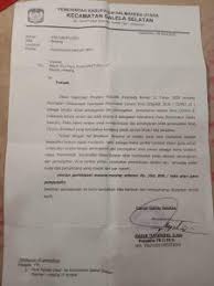 Surat Permohonan Bantuan Dana Bungkam Tim Covid 19 Halut Harian Halmahera