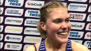 Megan Keith after bronze medal success in Rome