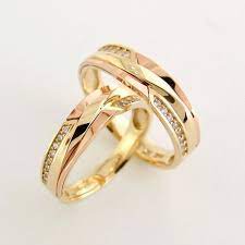 Tcr14313 Engagement Rings Couple Baby Gold Rings Couple Wedding Rings