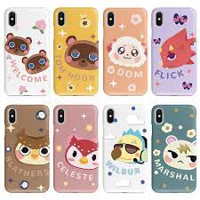 Find great deals on ebay for animal crossing phone case. Cute Colorful Animal Crossing New Horizons Soft Phone Case For Etsy Animal Crossing Iphone Animal Crossing Animal Crossing Gifts