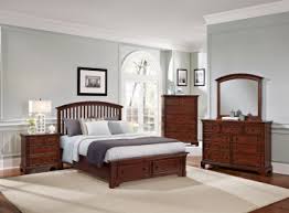 Forsyth Cherry Queen Arched Storage Bedroom Set Vaughan Bassett Home Gallery Stores Bedroom Storage Furniture Bed