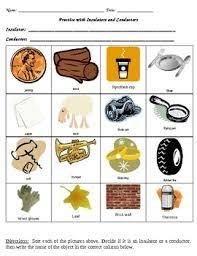 Image Result For Thermal Insulators And Conductors Grade 5