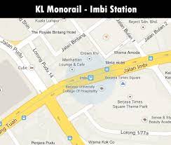 Offering a distinctive meetings excellence programme; Imbi Monorail Station Klia2 Info