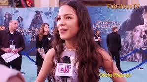 I got my driver's license last week just like we always talked about 'cause you were so excited for me to finally drive up to your house but today i drove through the suburbs crying 'cause you weren't around. Singer Olivia Rodrigo At Pirates Of The Caribbean 5 Ocean Carpet On Fabuloustv Singer High School Musical Cast High School Musical