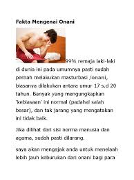 Dengan sering berpuasa yaitu puasa sunnah akan mudah membendung. Apa Itu Onani
