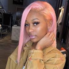 Cute Pink Bob 1 Best Bob Hairstyles For Black Women Pictures In 2019 Black Women Hairstyles Bob Hairstyles Hair Styles