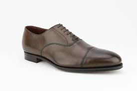 Crockett Jones Lonsdale Brown Oxfords On La Botte