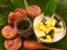 741 resep es cincau gula merah ala rumahan yang mudah dan enak dari komunitas memasak terbesar dunia! Cincau Hijau Gula Merah Green Grass Jelly W Brown Sugar Florence S Home Cooking