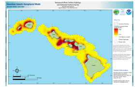 Hawaiian Islands Humpback Whale Library Maps Charts And