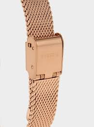Free delivery for many products! Uhr Mit Milanaise Armband Gold Rosa Frau Alles Sehen Parfois Com