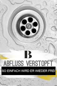 Abfluss Verstopft So Einfach Reinigst Du Ihn Abfluss Reinigen Abflussverstopfung