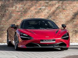 Romans Are Pleased To Offer This Mclaren 720s V8 Ssg For Sale Presented In Memphis Red With Black Leather Alcantara Lifted Cars Mclaren Top Cars