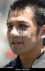 May 24, 2006; Carson, CA, USA; (L-R Montiel, Barrera, Gonzalez) MARCO  ANTONIO BARRERA introduces WBO Super Flyweight Champion FERNANDO MONTIEL as  he squares off with his opponent WBO Bantamweight Champion JHONNY GONZALEZ.
