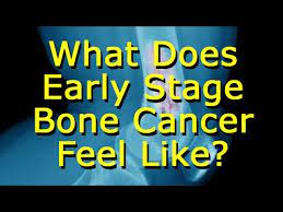 The word fracture means a break in a bone. What Does Early Stage Bone Cancer Feel Like Youtube