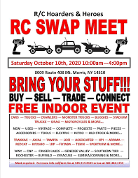 When does the swap meet air show start? Rc Swap Meet October 10 2020 Mt Morris Ny Boredommd Com