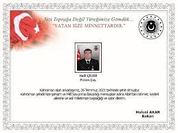 Şehitlerimize allah'tan rahmet, yakınlarına başsağlığı ve sabır. Zvzsf0ygwpgjlm