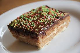 Knuspriger keks trifft leckere vollmilchschokolade! 20 Minuten Schoko Griess Kuchen Ohne Backen Nettetipps De