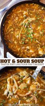 This recipe stacks up to the best chinese restaurants. Hot And Sour Soup Dinner Then Dessert