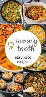 Savory Tooth Has Straightforward And Simple Recipes For Tasty Dishes That You Can Enjoy On A Keto Or Other Low Carb Keto Recipes Easy Recipes Low Carb Recipes
