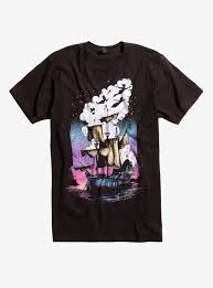 Disney Peter Pan Flyover Ship T Shirt Peter Pan Disney Peter Pan Black Tee