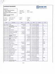 Rekening koran bri jan 17. 26 Rekening Koran Bank Bri Info Dana Tunai