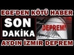 Ege denizi'nde 4,1 büyüklüğünde deprem. Son Depremler 2021 Bolu