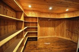 Cedar Closet Combination Of Tongue And Groove Wood Panels Put Together And Then Glu Home Improvement Companies Family House Plans Home Improvement Contractors