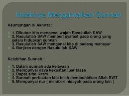 Check spelling or type a new query. Kelebihan Sunnah Rasulullah S A W